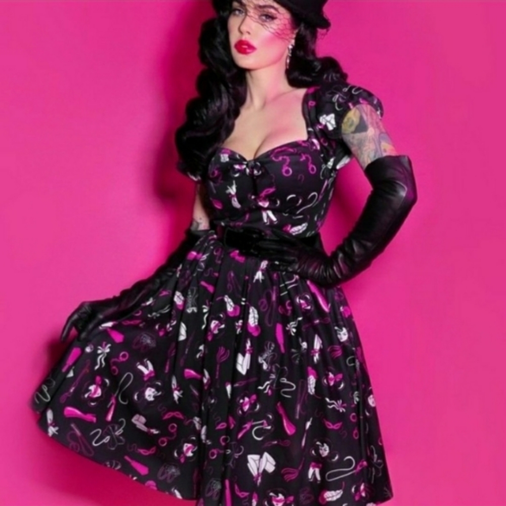 Vixen Fetish Swing Dress